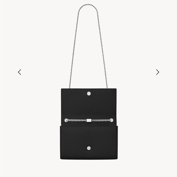 YSL KATE MEDIUM IN GRAIN DE POUDRE EMBOSSED LEATHER - Picture 4 of 4